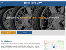 Tablet Screenshot of bikedoctor.com.au